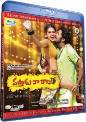 Badrinath & Vastadu Naa Raju (2 Telugu Blu-rays)